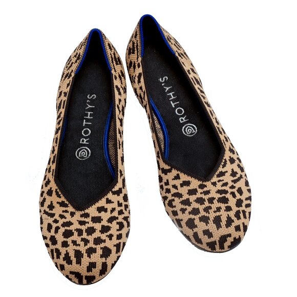 ROTHY'S "DESERT CAT" The Flat slip-on Size 10 - Picture 2 of 9